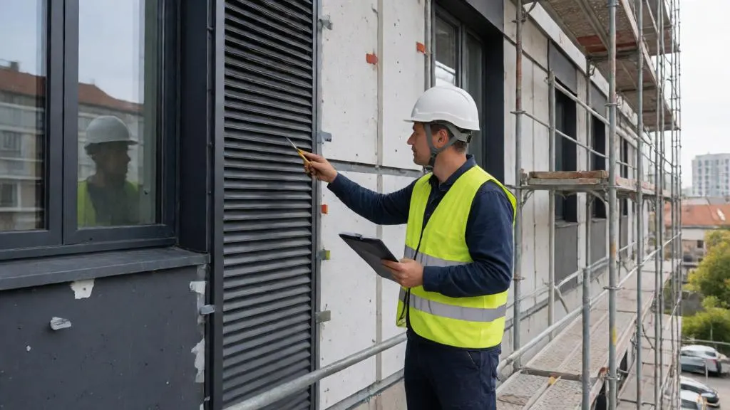 Site Supervision, Inspection and Acceptance of a Ventilated Facade