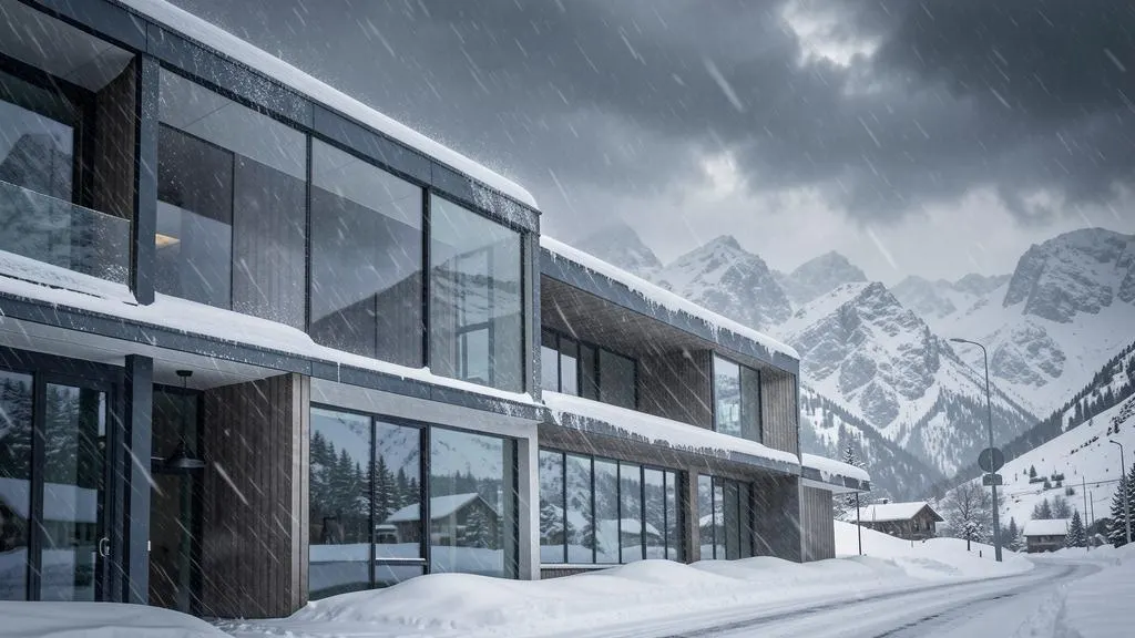 Construction climatology regulation (Annex 5 to Resolution No. 71): wind, snow and rain for facade design