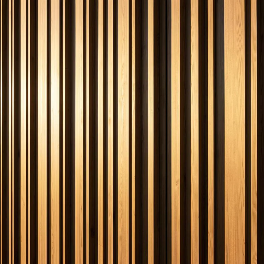Aluminium linear panels