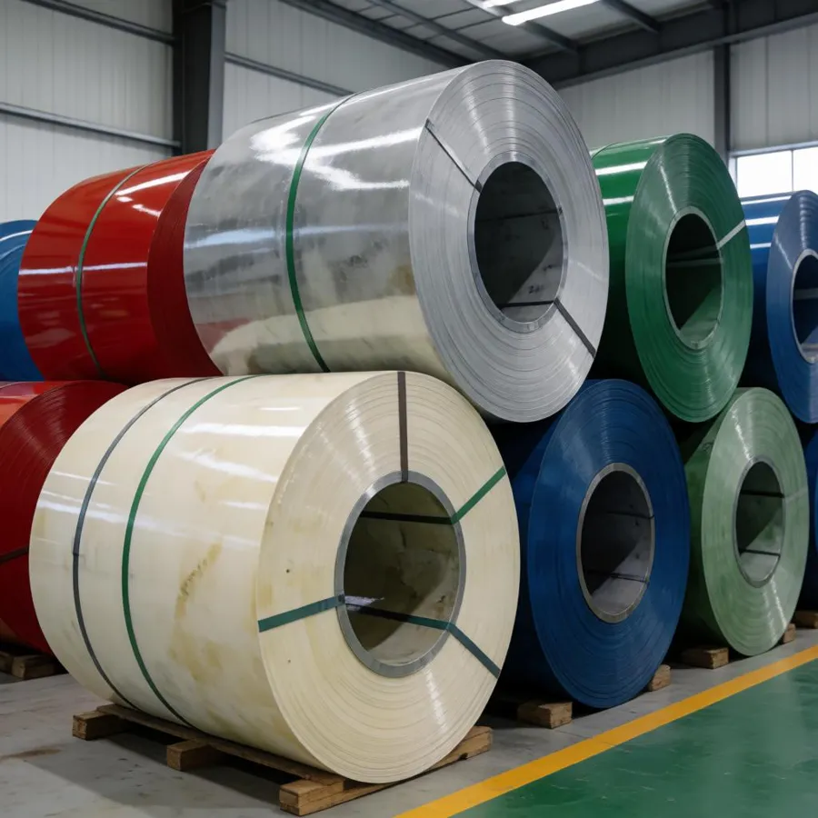 Painted steel coil — PE, PVDF, PUR
