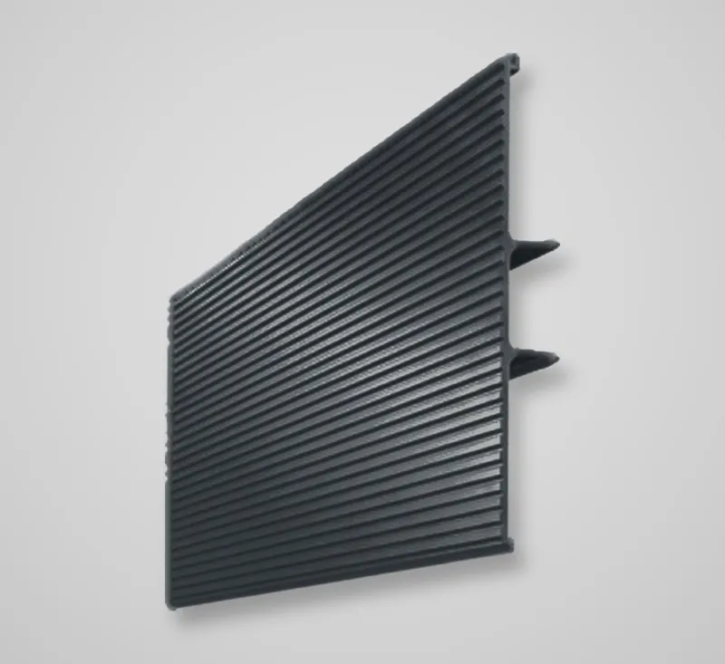 RD 128 Fluted aluminium slat (6.0) RAL