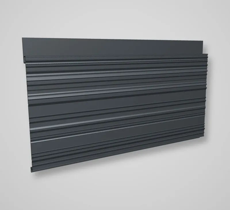 RD.S 1 Fluted aluminium slat (6.0) RAL