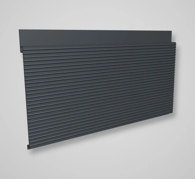 RDS 10 ribbed aluminium lamella (6.0), RAL