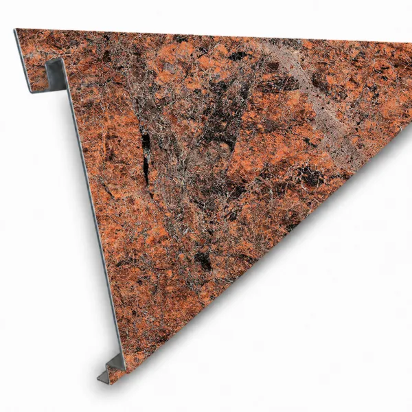 Stone-look linear panel "Sunset Granite"