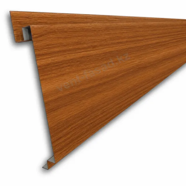 Wood-look linear panel "Italian Walnut"