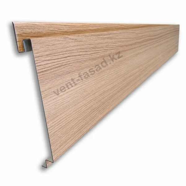 Wood-look linear panel "European Larch"
