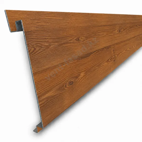 Wood-look linear panel "Amber Pine"