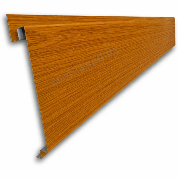 Wood-look linear panel "Golden Oak"