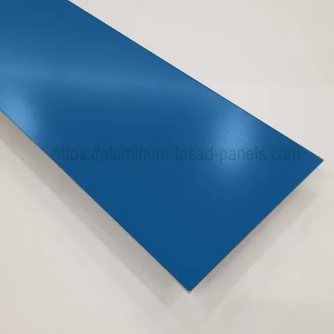 Aluminium facade sheet RAL 5015 (PVDF) 2.0 mm