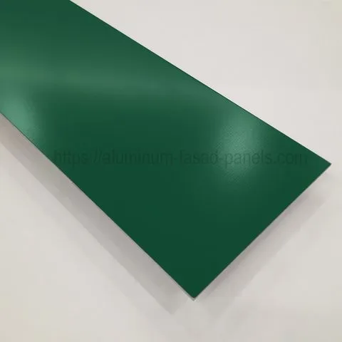 Aluminium facade sheet RAL 6016 (PVDF) 2.0 mm