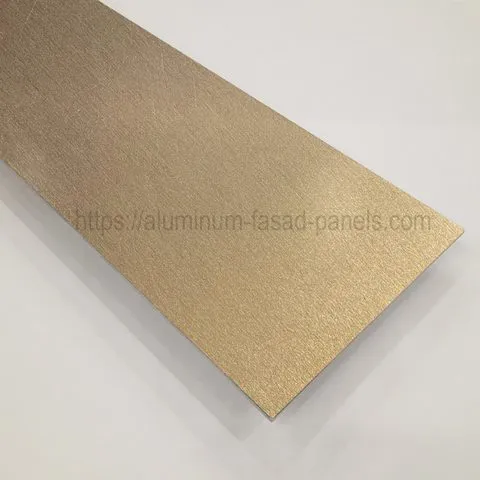 Aluminium facade sheet, colour AluHype 28 (PlastCover), 2.0 mm