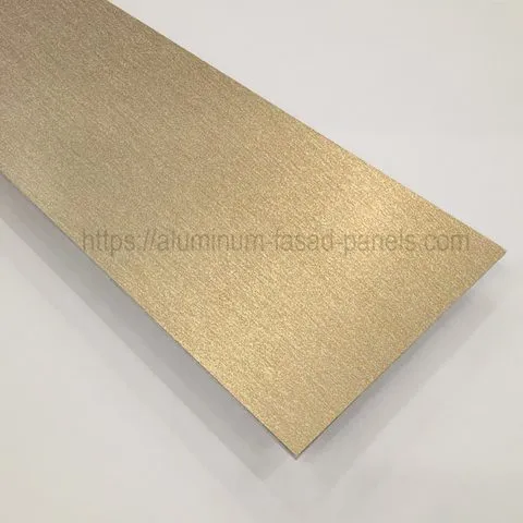 Aluminium facade sheet, colour AluHype 23 (PlastCover), 1.5 mm