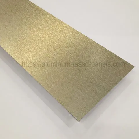 Aluminium facade sheet, colour AluHype 29 (PlastCover), 1.5 mm