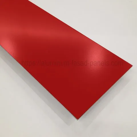 Алюминиевый лист фасадный RAL 3020 (PVDF) 1,5 мм