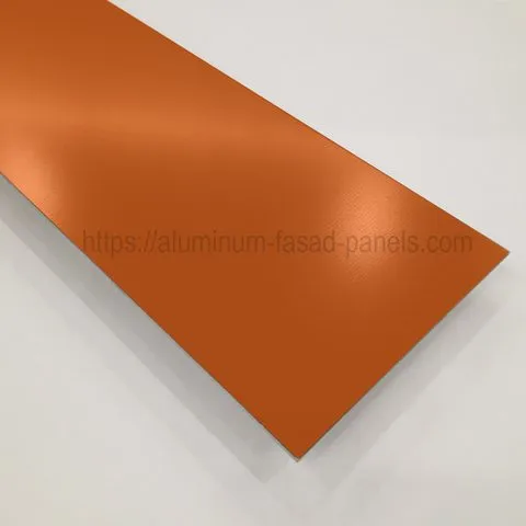 Facade aluminium sheet RAL 2009 (PU) 2.0 mm