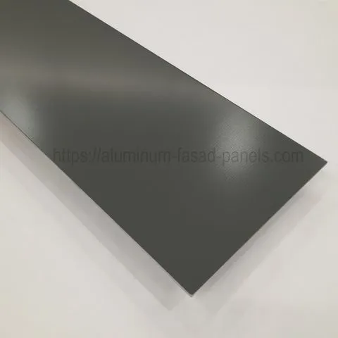 Aluminium facade sheet RAL 7005 (PU) 2.0 mm