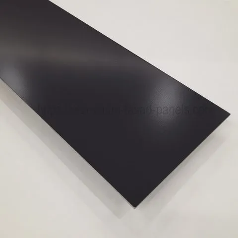Aluminium facade sheet RAL 7016 (PU) 2.0 mm