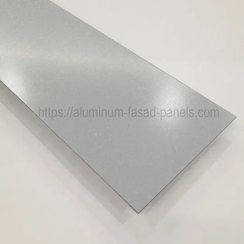 Aluminium facade sheet RAL 9023 (PU) 1.5 mm