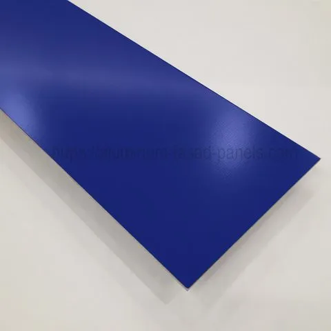 Facade painted aluminium sheet RAL 5005 (PE) 1.5 mm