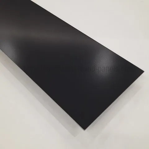 Facade painted aluminium sheet RAL 7021 (PE) 1.5 mm