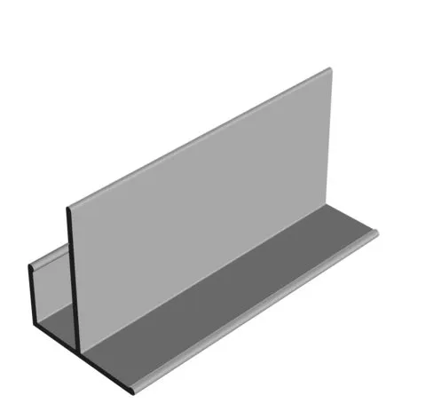 PDP-100 profile (F-6) outer corner, 3.0 lin. m (RAL)
