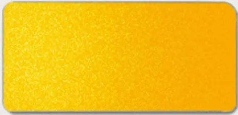Aluminium composite panel RAL 1023 spark yellow