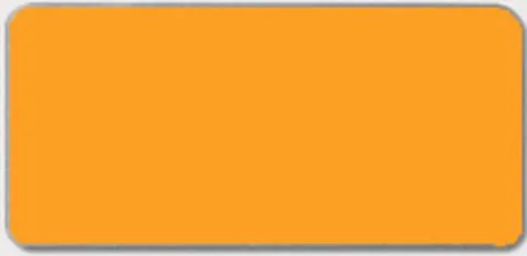 Aluminium composite panel RAL 1028 yellow melon