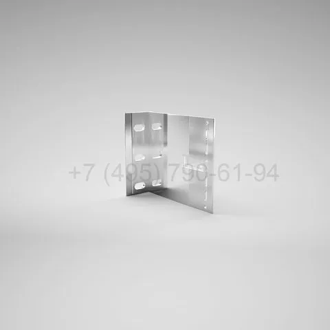 L-shaped bracket, 160 mm, load-bearing