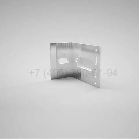 L-shaped bracket, 90 mm, support