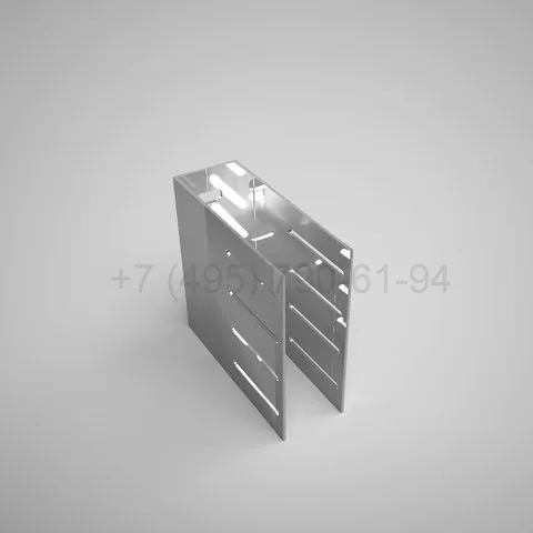 P-shaped bracket, 160 mm, reinforced