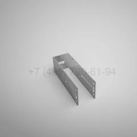 P-shaped bracket, 180 mm, support