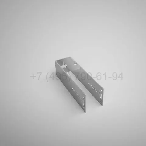 P-shaped bracket, 205 mm, support