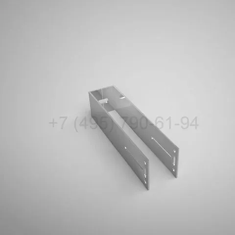 P-shaped bracket, 240 mm, support