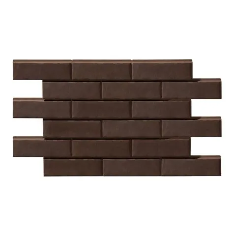 Clinker tile Leonardo Stone Denver 709, size 234×70 mm, thickness 25 mm (LEONARDO STONE), concrete, for ventilated facade. Weight per square metre 44.67 kg