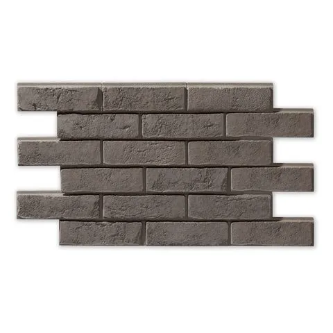 Clinker tile Leonardo Stone Dijon 403, size 237×70 mm, thickness 25 mm (LEONARDO STONE), concrete, for ventilated facade. Weight per square metre 43.89 kg