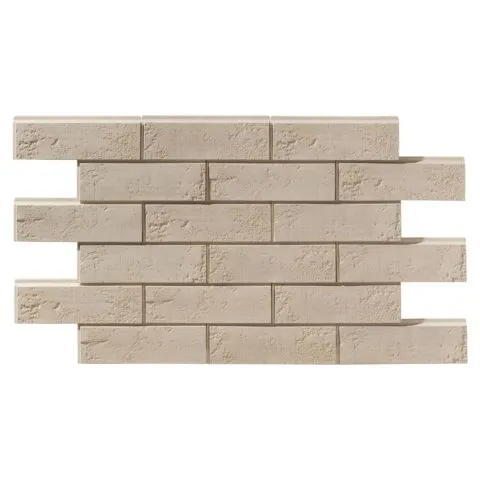 Clinker tile Leonardo Stone Sydney 051, size 280×84 mm, thickness 23 mm (LEONARDO STONE), concrete, for ventilated facade. Weight per square metre 38.81 kg