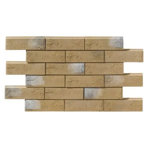 Clinker tile Leonardo Stone Sydney 052, size 280×84 mm, thickness 23 mm (LEONARDO STONE), concrete, for ventilated facade. Weight per square metre 38.81 kg