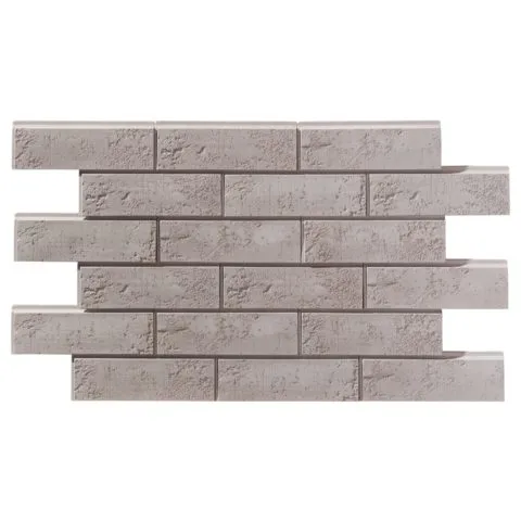 Clinker tile Leonardo Stone Sydney 403, size 280×84 mm, thickness 23 mm (LEONARDO STONE), concrete, for ventilated facade. Weight per square metre 38.81 kg