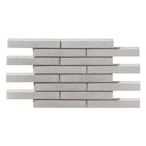 Clinker tile Leonardo Stone Seattle_7047, size 360×50 mm, thickness 25 mm (LEONARDO STONE), concrete, for ventilated facade. Weight per square metre 13.89 kg