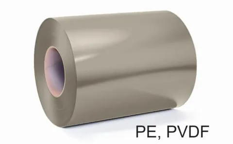 Aluminium roofing strip 0.8 mm RAL 1014 Beige PVDF