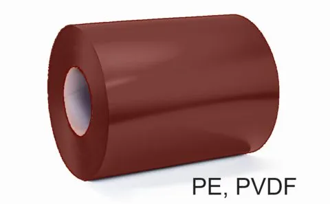 Штрипс алюминиевый для кровли 0,8 мм RAL 3005 Бордо PVDF