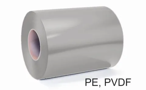 Aluminium roofing strip 0.8 mm RAL 7004 Grey PVDF