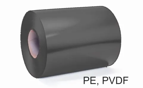 Aluminium roofing strip 0.8 mm RAL 7037 Grey PVDF