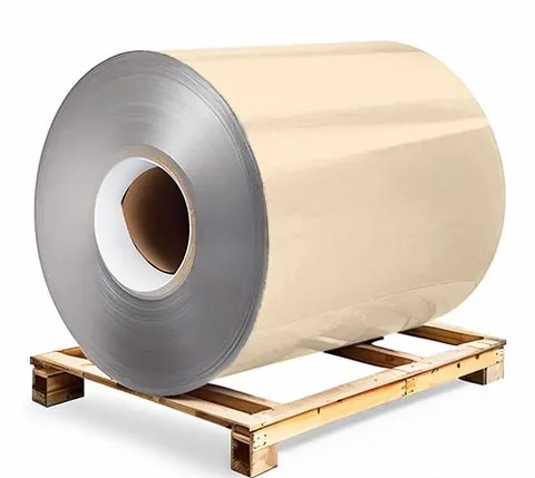 Galvanised steel 0.5×1250×3000 mm RAL 1015 Light Beige, primer on reverse side / protective film