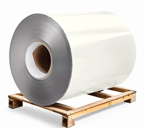 Galvanised steel 0.5×1250×3000 mm RAL 9010 Milky White, primer on reverse side / protective film