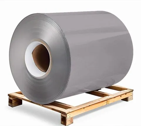 Galvanised steel 0.7×1250×3000 mm RAL 7004 Grey, primer on reverse side / protective film
