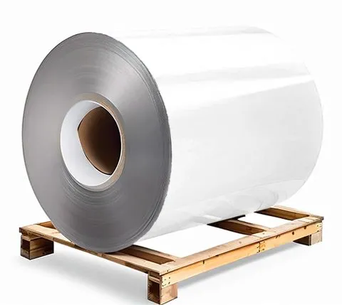 Galvanised steel 0.7×1250×3000 mm RAL 9016 Snow White, primer on reverse side / protective film