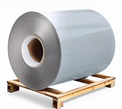 Galvanised steel 0.7×1250×3000 mm RAL 9023 Sparkling Silver, primer on reverse side / protective film