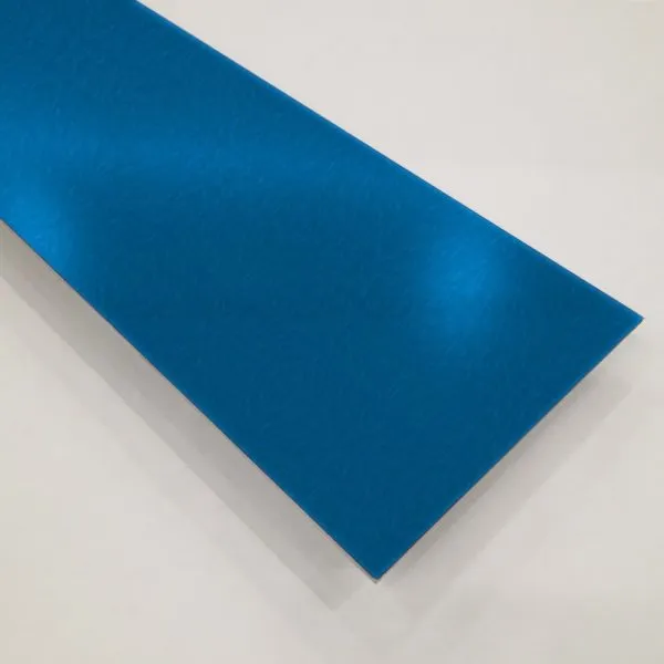 Aluminium sheet RAL 5005 Shagreen