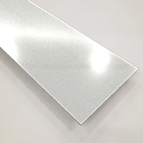 Aluminium sheet RAL 9003 Shagreen